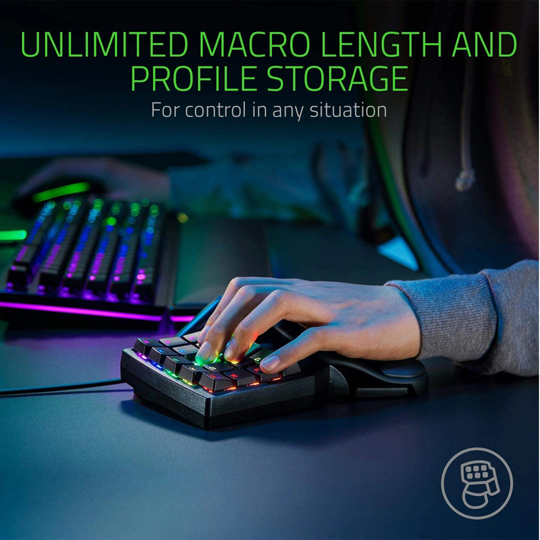 Razer Tartarus Pro Gaming Keypad with Analog Optical Keys and 32 Programmable Keys in Qatar Razer Tartarus Pro Gaming Keypad with Analog Optical Keys and 32 Programmable Keys in Qatar